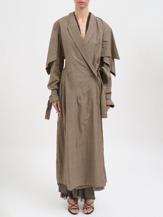 26SS 예후아판 트렌치 코트 N1098SANDYBROWN Beige