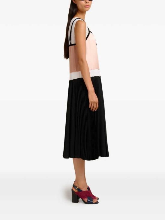 26SS 마르니 미디 원피스 ABMA1509FQUTV285 00N99 - MARNI