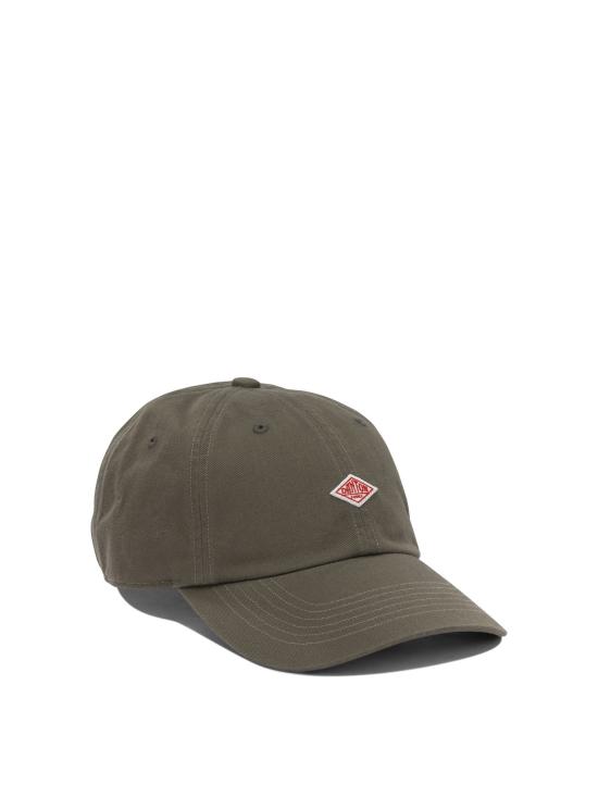 26SS 단톤 치노 클로스 6-패널 캡 DT H0227 TKCCHARCOAL Grey - DANTON
