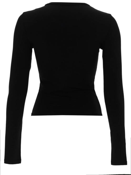  디젤 긴팔 티셔츠 T 언큐티스롱 Ls Od 탑 블랙 - DIESEL