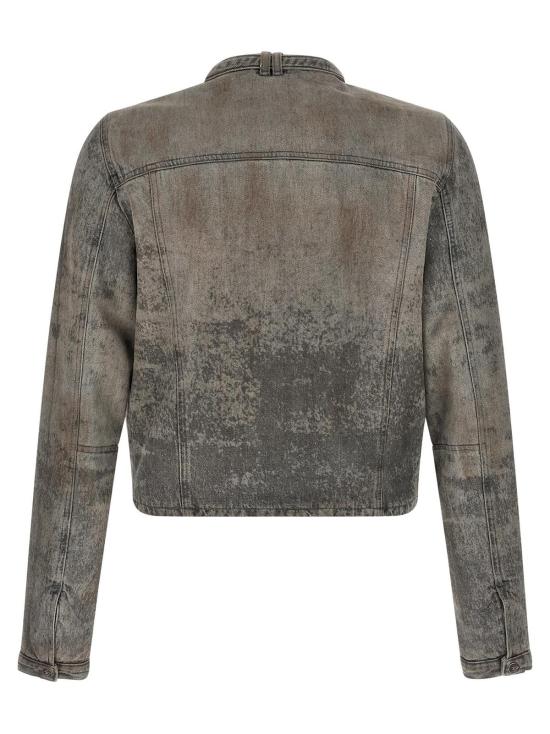  디젤 데님 자켓 D 벌마 FSI 재킷 그레이 - DIESEL