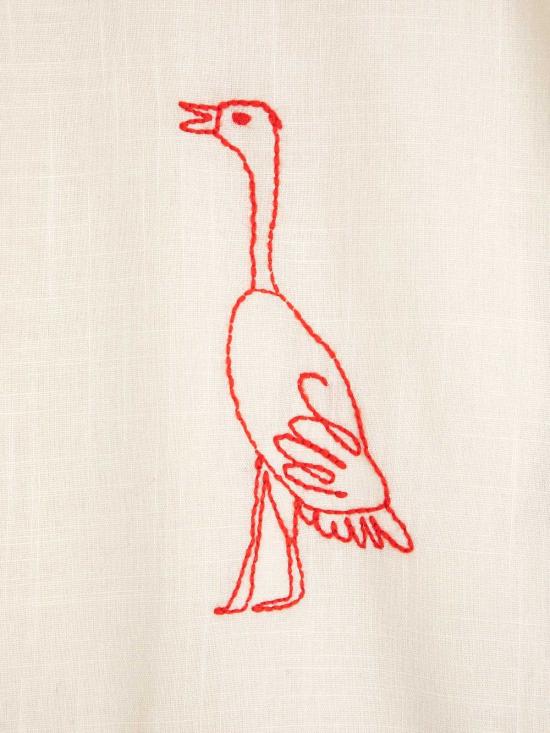  보보쇼즈 블라우스 보보 초세스 자수 타이 - BOBO CHOSES