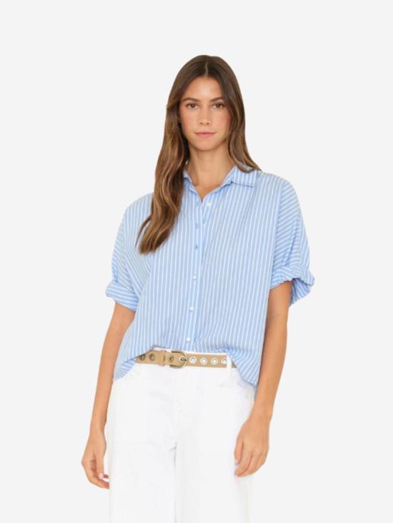  시레나 탑 테디 셔츠 - XIRENA