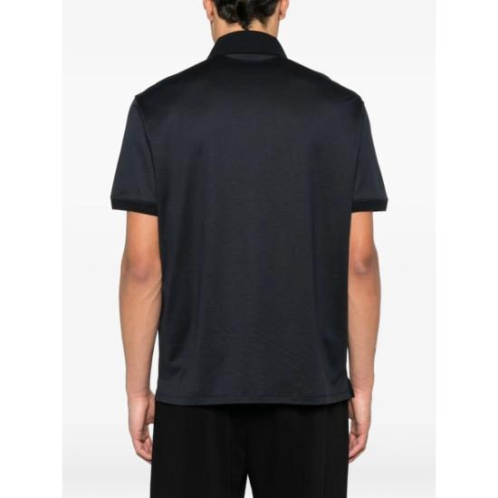  엠포리오 아르마니 폴로 티셔츠 스웨터 폴로 셔츠 블랙 - EMPORIO ARMANI