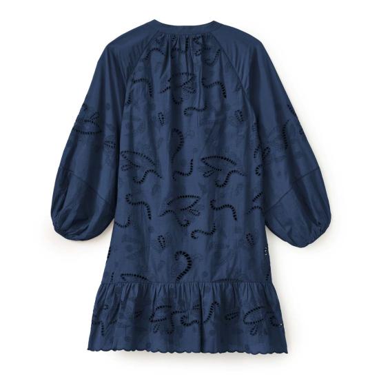  카르톨리나 숏 원피스 셀윈 미니 드레스 미드나잇 블루 - CARTOLINA