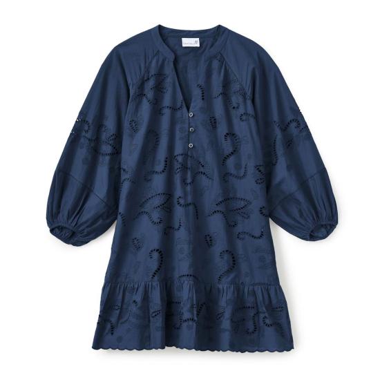  카르톨리나 숏 원피스 셀윈 미니 드레스 미드나잇 블루