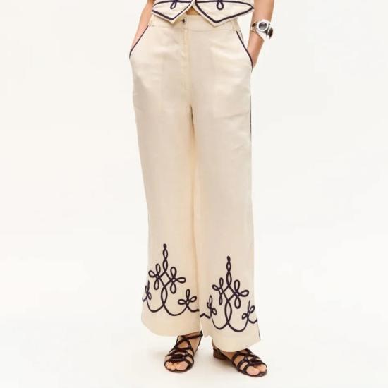  캐롤리나 케이 스트레이트 팬츠 캐롤라이나 K 샘 팬츠 가데니아