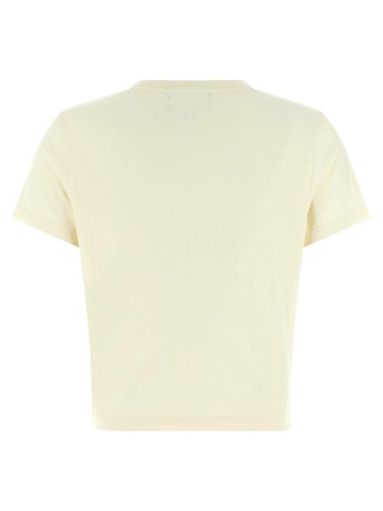  메종키츠네 반팔 티셔츠 메종 키츠네 베이비 폭스 티셔츠 베이지 - MAISON KITSUNE