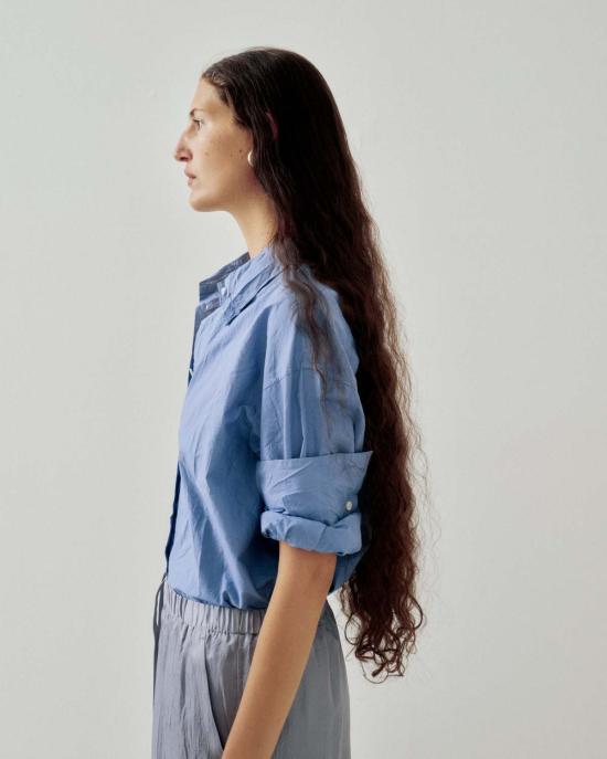  사야카 다비스 뉴욕 탑 사야카 데이비스 뉴욕 크링클 오버사이즈 셔츠 - SAYAKA DAVIS NEW YORK