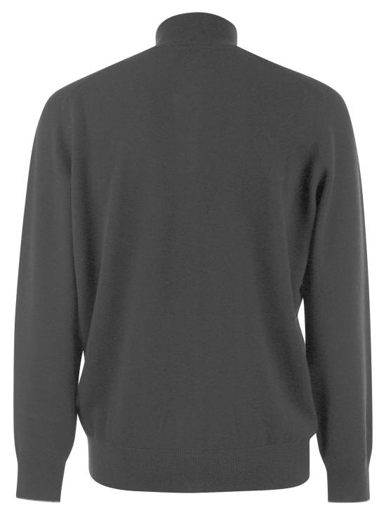  브루넬로 쿠치넬리 가디건 하이넥 캐시미어  (지퍼 포함) - BRUNELLO CUCINELLI