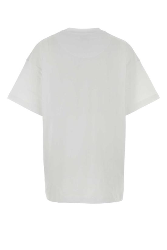  파투 반팔 티셔츠 코튼 오버사이즈 티셔츠 화이트 - PATOU