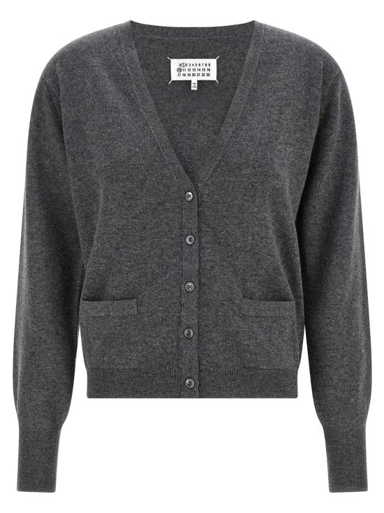  마르지엘라 가디건 메종  포 스티치  그레이