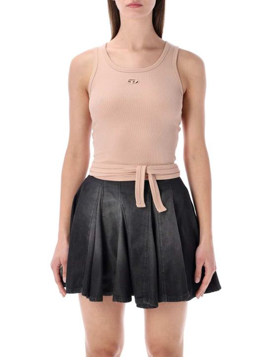  디젤 민소매 티셔츠 T 앙키테일 S1 탑 핑크 로즈