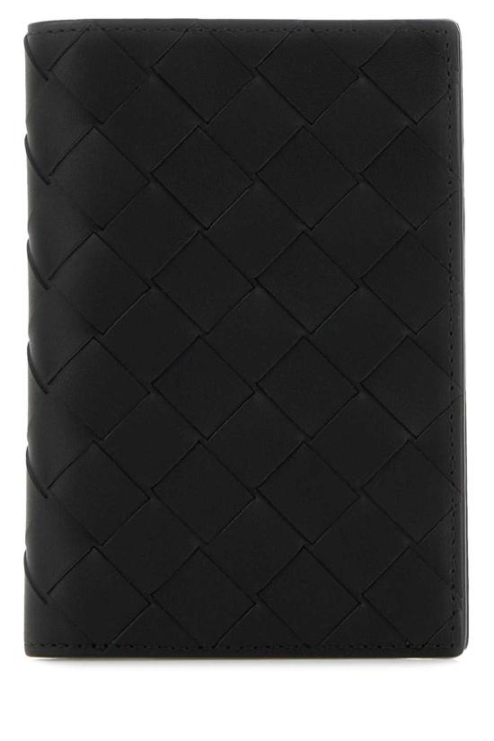 26FW 보테가베네타 인트레치아토 패스포트 케이스 749441VCPQ4 8803 Black