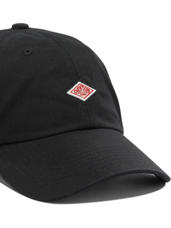 26SS 단톤 치노 클로스 6-패널 캡 DT H0227 TKCBLACK Black - DANTON