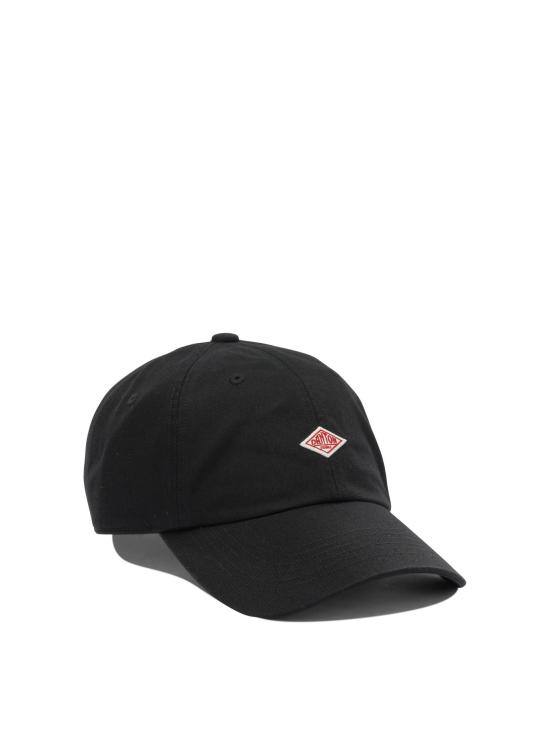 26SS 단톤 치노 클로스 6-패널 캡 DT H0227 TKCBLACK Black - DANTON