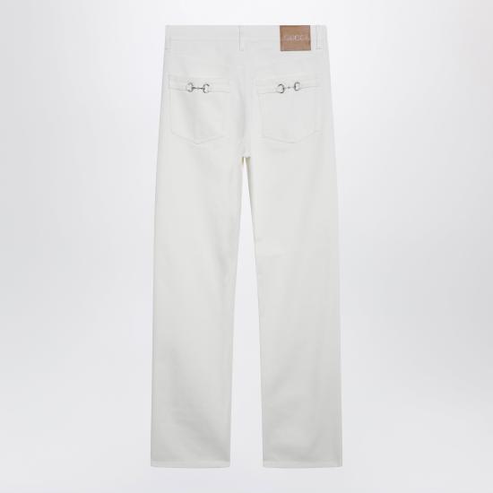 26SS 구찌 데님 팬츠 855031XDDD9 White - GUCCI