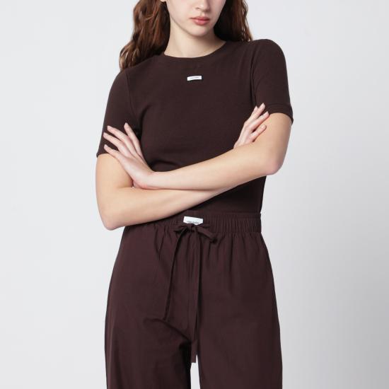 26SS 엔타이어 스튜디오 라운지 티셔츠 ESSS26TT01876CO Brown