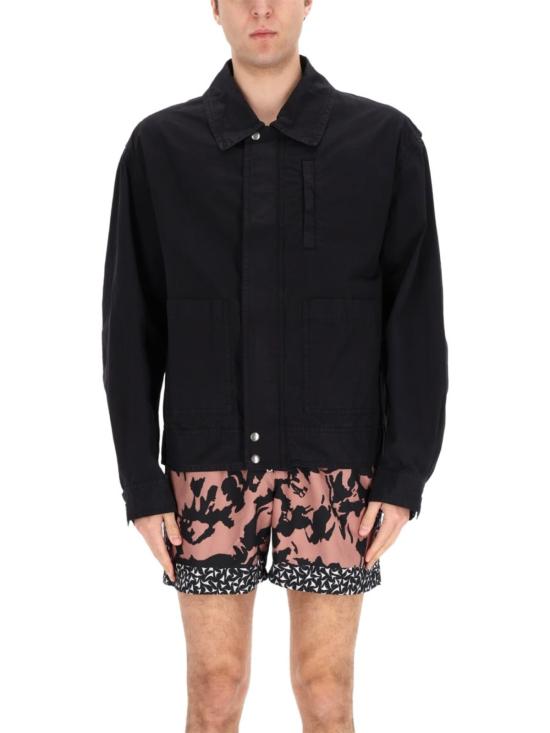  드리스 반 노튼 자켓 Dries Van Noten 베퍼니 재킷 블랙 - DRIES VAN NOTEN