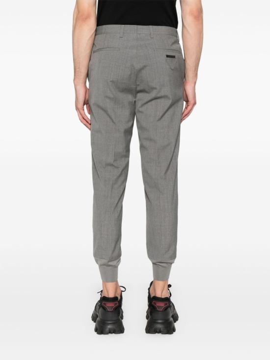 25FW 프라다 스트레이트 팬츠 UP0366 1XMYF0031 Grey - PRADA