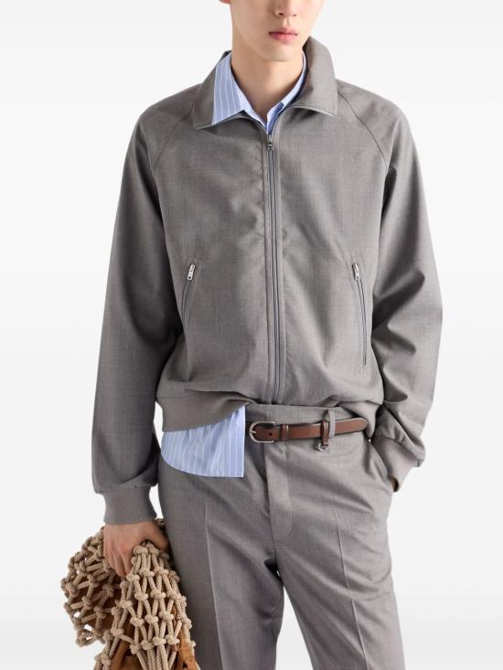 25FW 프라다 자켓 SGC874 1XMYF0031 Grey - PRADA