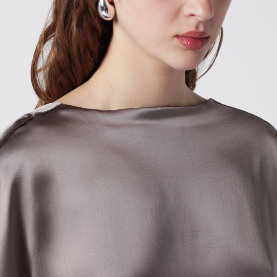 26SS 드리스 반 노튼 롱 원피스 110363024 Grey - DRIES VAN NOTEN