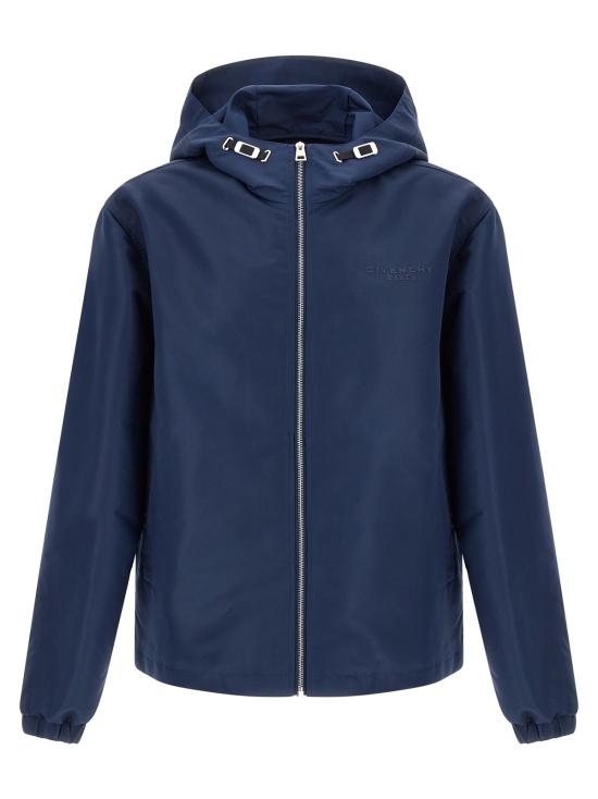  지방시 자켓 파리 아노락 블루