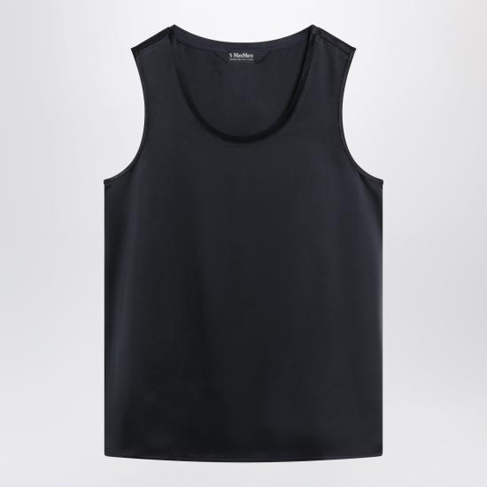 26SS 에스막스마라 민소매 티셔츠 SMMESTRIVI Blue