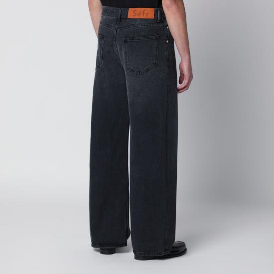 26SS 세퍼 데님 팬츠 MSS26RELAXEDDE Black - SEFR