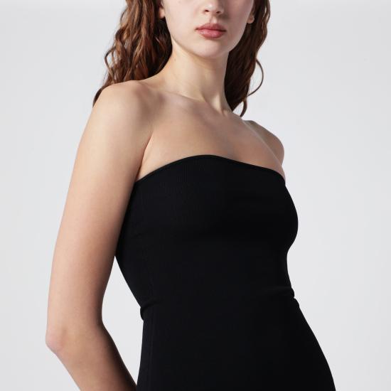 26SS 엔타이어 스튜디오 롱 원피스 ESSS26DR01237VI Black - ENTIRE STUDIOS