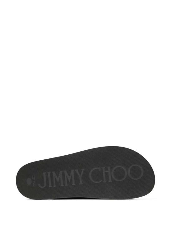  지미추 샌들 파이앙스 가죽  블랙 - JIMMY CHOO