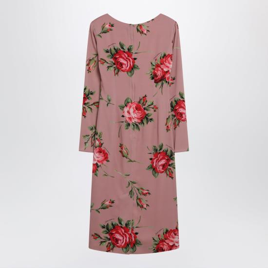 26SS 돌체앤가바나 미디 원피스 F612TTFSA8Q Pink - DOLCE & GABBANA