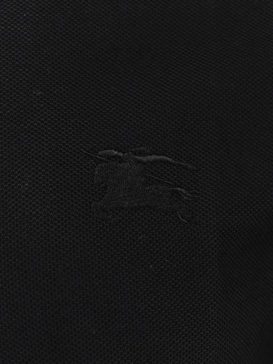  버버리 폴로 티셔츠 폴로 셔츠 블랙 - BURBERRY