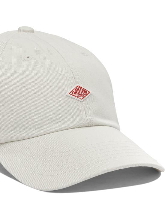 26SS 단톤 치노 클로스 6-패널 캡 DT H0227 TKCECRU White - DANTON