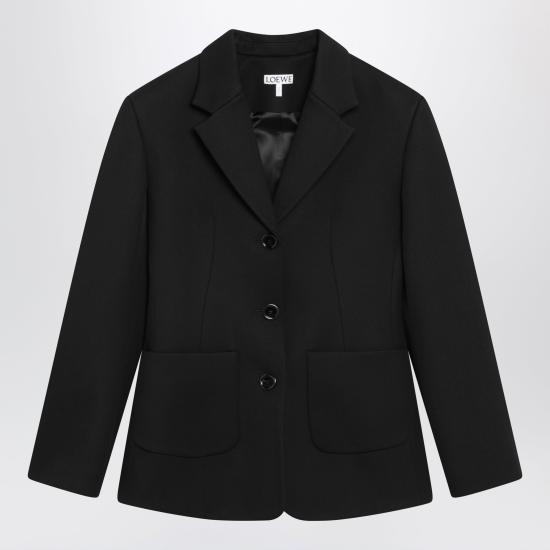 26SS 로에베 수트 자켓 S540Y03XBUWO Black