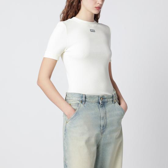 26SS 엔타이어 스튜디오 라운지 티셔츠 ESSS26TT01876CO Yellow