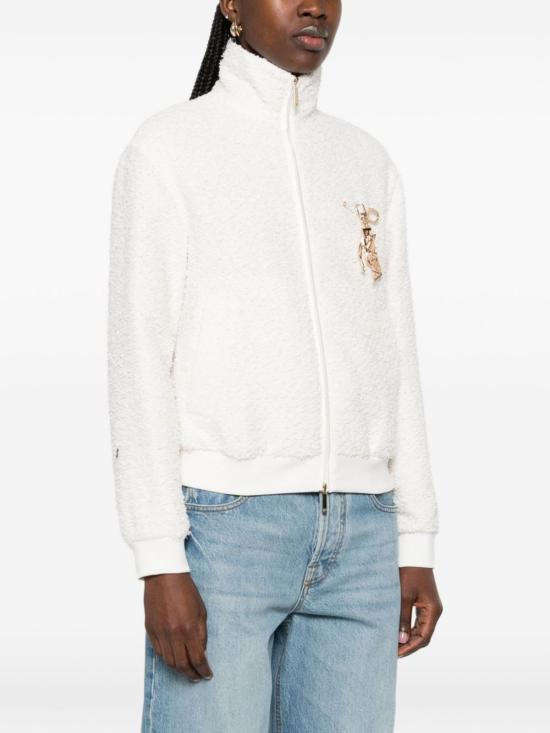  엠포리오 아르마니 자켓 트위드 블라우스 재킷 화이트 - EMPORIO ARMANI