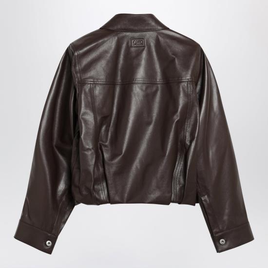 26SS 로에베 가죽 자켓 S540Y34L96LE Brown - LOEWE