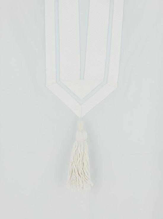  토리버치 튜닉 코튼 토리  라이트 블루 - TORY BURCH