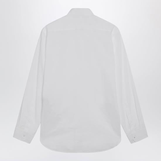 26SS 구찌 라이트 샴브레이 코튼 셔츠 864128ZAUP0 White - GUCCI