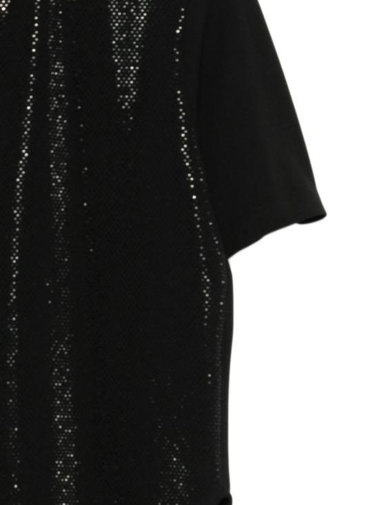  엠포리오 아르마니 스웨터 크루넥 점퍼 블랙 - EMPORIO ARMANI