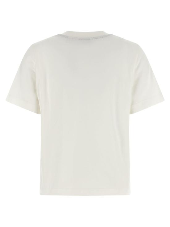  버버리 반팔 티셔츠 WW Sic 티셔츠 화이트 - BURBERRY