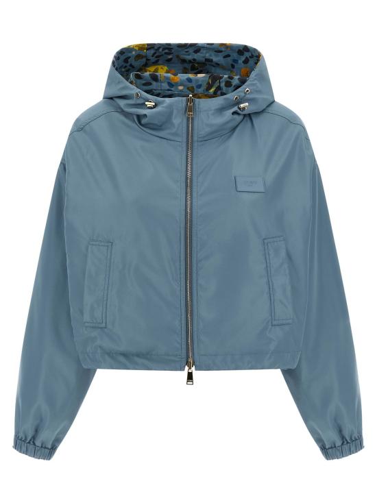  펜디 자켓 리버서블 윈드브레이커 블루 - FENDI