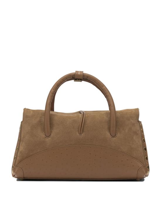 26SS 자넬라토 토트백 DOTTA ZASHMERE CACTUS S0708002270000Z0248 Brown - ZANELLATO