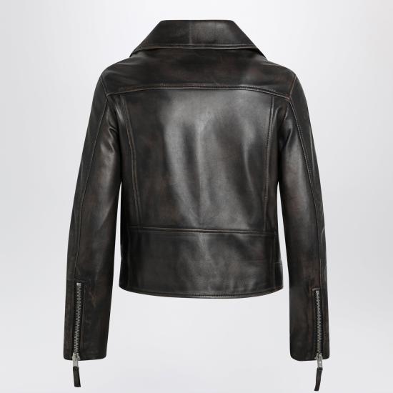 26SS 스워드 가죽 자켓 8387RBO Black - S.W.O.R.D