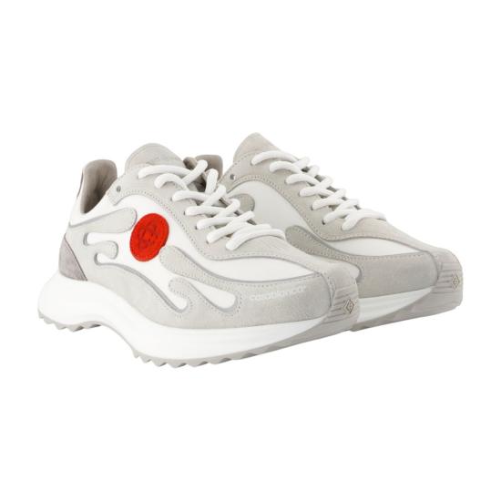 26SS 카사블랑카 스니커즈 SNK 024 09 W grey - CASABLANCA