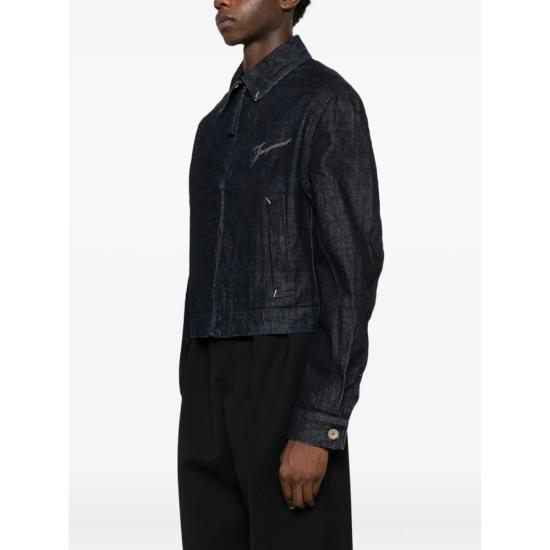  자크뮈스 데님 자켓 재킷 블루 - JACQUEMUS