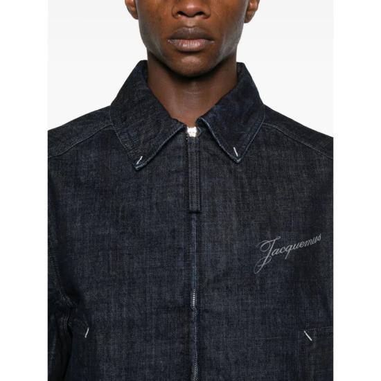  자크뮈스 데님 자켓 재킷 블루 - JACQUEMUS