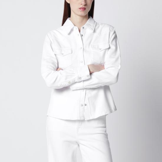 26SS 프레임 셔츠 7035182CO White