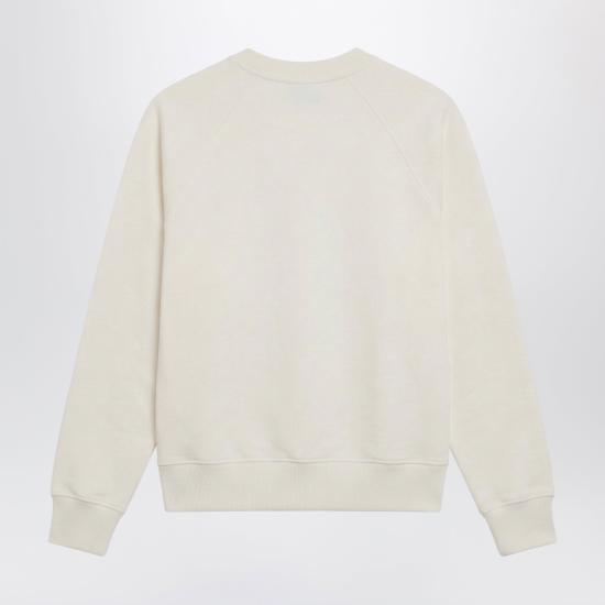 26SS 아미 코튼 드 하트 스웨트셔츠 USW757747 White - AMI
